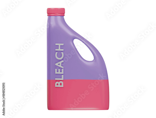 bleach icon 3d illustration render