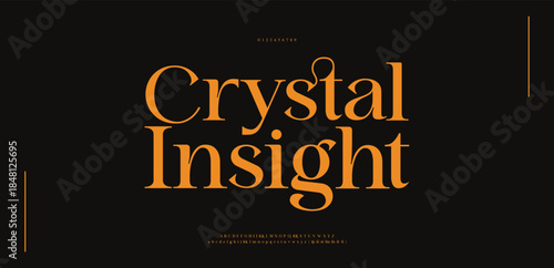 Luxury wedding alphabet letters font logo. Typography luxury elegant classic lettering serif italic fonts decorative vintage retro logos. vector illustration