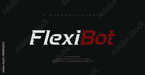 Sport modern italic alphabet fonts and number. Typography, abstract, technology, sport, digital, race, branding creative logo font. vector illustration