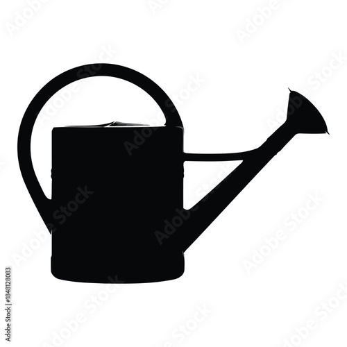 Watering can silhouette