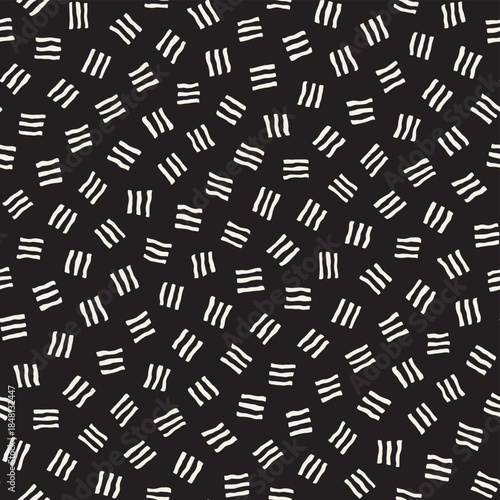 Vector seamless organic pattern. Hand drawn abstract background. Modern stylish texture.