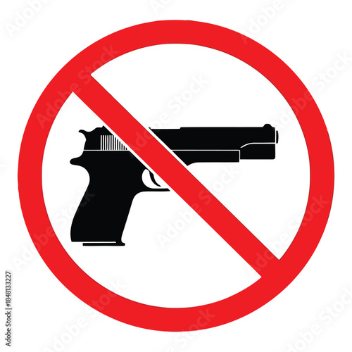 No guns allowed