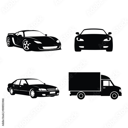 Collection of various vehicles