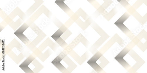 Dynamic oblique fabric abstract white and gray geometric creative seamless textile design. Abstract striped background Vector White geometric line pattern. Diagonal stripe line background wave lines.
