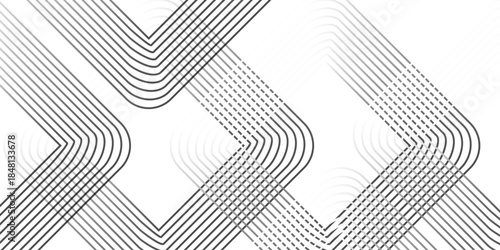 Dynamic oblique fabric abstract white and gray geometric creative seamless textile design. Abstract striped background Vector White geometric line pattern. Diagonal stripe line background wave lines.