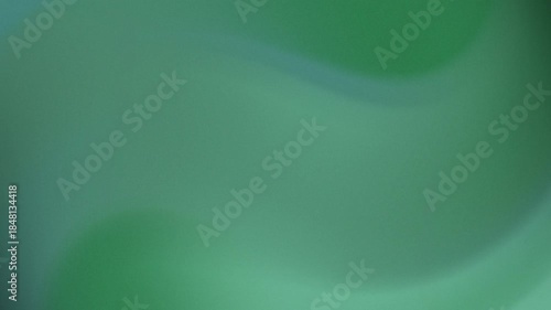Abstract Green Fluid Motion with Subtle Color Transitions and Soft Focus
