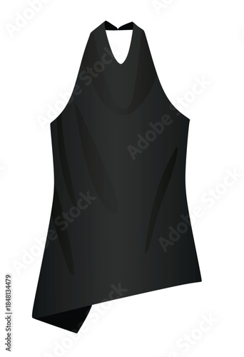 Black woman t shirt. vector