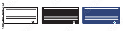 Air Condition Icon Vector Illustration for Cooling, Climate Control, and Home Appliance Design