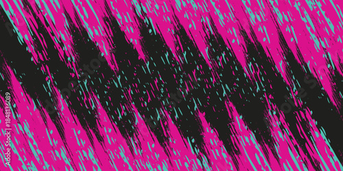 Car sticker wrap banner abstract sporty lines pink blue greenish grunge color combination brush storm thunder modern pattern racing motorsport.