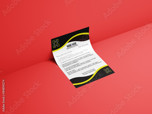 Professional Business Letterhead Design Template