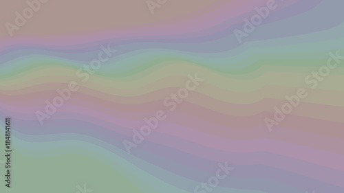 Pastel Gradient Wave Layers: An Aesthetic Blend of Soft Colors for Design, Wallpaper, & Backgrounds