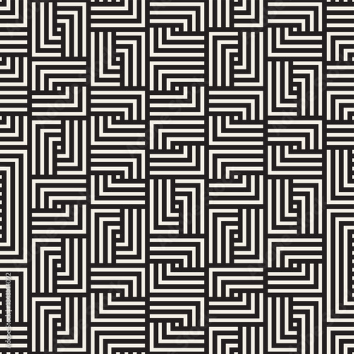 Vector seamless subtle lattice pattern. Modern stylish texture with monochrome trellis. Repeating geometric grid. Simple background.