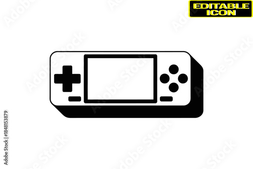 Handheld gaming device icon