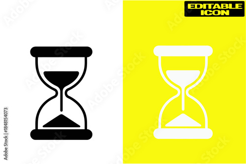 Side-by-side hourglasses icon