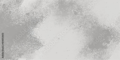 A vintage black and white grunge background featuring a textured frost pattern on a frozen glass surface with a cold winter nature design