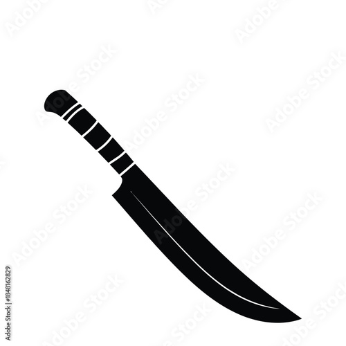 knife vector illustration on white background
