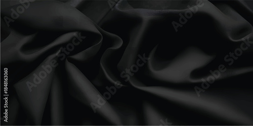 Luxury Abstract Cloth Wave Background with Flowing Liquid Folds, Soft Grunge Silk Texture and Elegant Satin Velvet Material for Premium Design Use