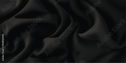 Luxury Abstract Cloth Wave Background with Flowing Liquid Folds, Soft Grunge Silk Texture and Elegant Satin Velvet Material for Premium Design Use