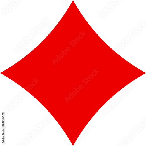 Diamond-shaped red icon for emphasis tags
