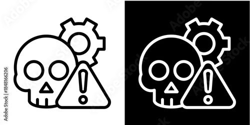 Cross-Bones Iconset White Style Colection