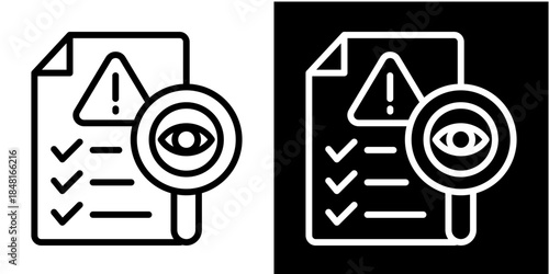 Audit Iconset White Style Colection