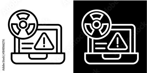 Biohazard Iconset White Style Colection