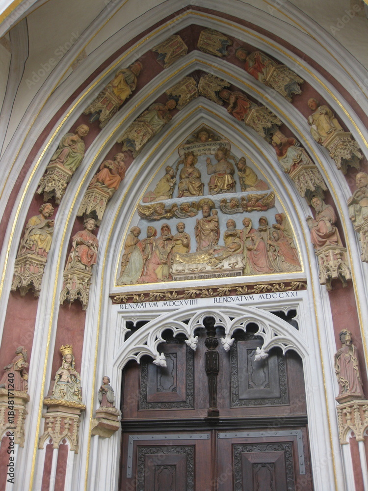 Fototapeta premium Prunkportal am Eichstätter Dom