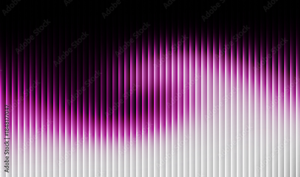 Fototapeta premium Vertical gradient lines transitioning from black to pink and white creating a modern abstract background for various digital designs and creative projects.