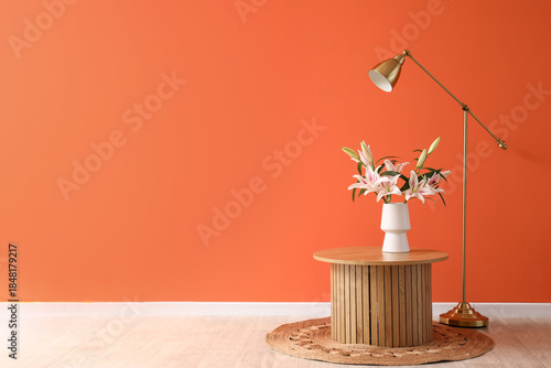 Stylish wooden coffee table...