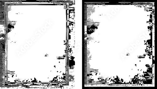 vector grunge frame
