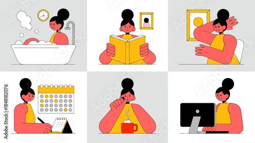 Morning routine activities