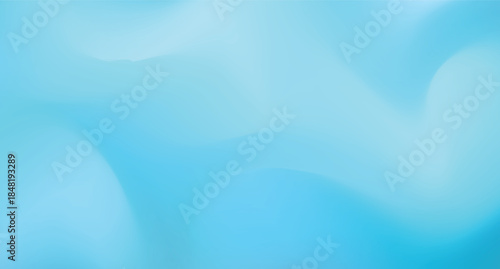 Soft Blue Abstract Gradient Background with Blurred Shapes