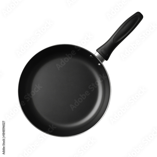 Cooking Pan Placed on a Clean Surface With a Plain Background in a Kitchen Se...
