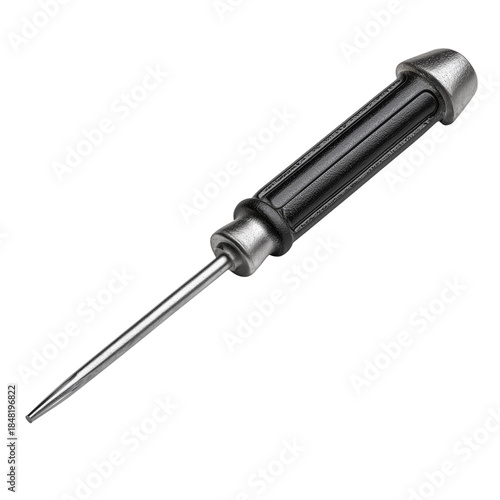 Screwdriver With Black Handle for Home Improvement Tasks