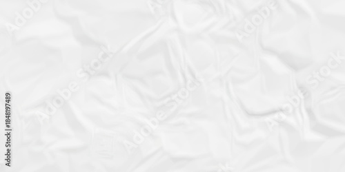 White paper texture is crumpled paper texture. White crumpled and creased paper texture. white crumpled blank paper texture. Grunge paper texture.