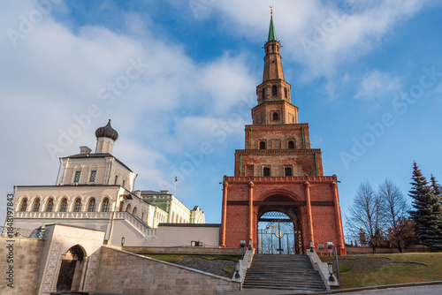 Syuyumbike Tower in the Kazan Kremlin.