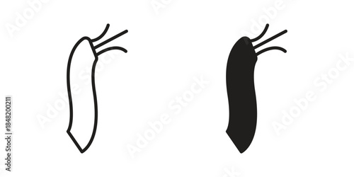 Wires icon for website, thin line icons. vector logo design