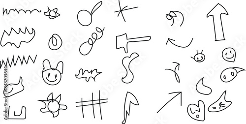 hand drawn alphabet