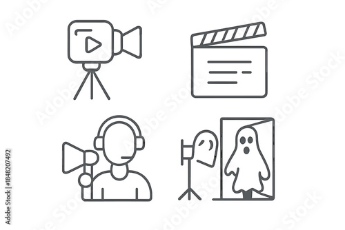 Film Production Icons