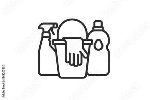 Cleaning Supplies Icon