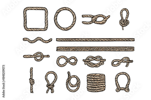 Collection of Rope Knots