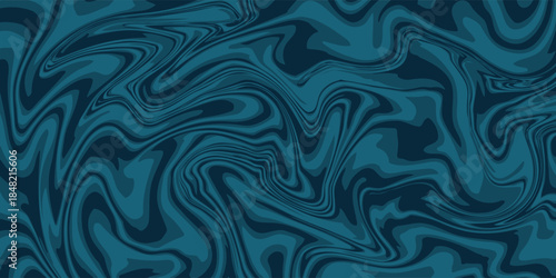 Marble collection abstract pattern texture, navy blue background card template vector design