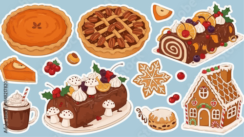 Delicious holiday desserts and treats for seasonal celebrations