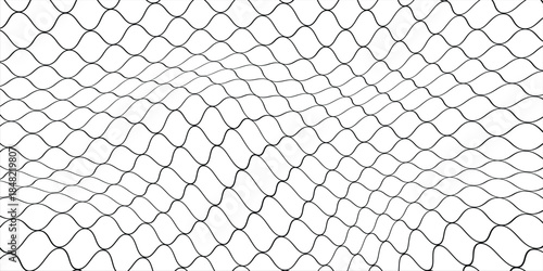 Mesh texture for fishing nets. Grunge pattern for sportswear or soccer goal, volleyball net, basketball hoop, hockey, athletics. Grunge background