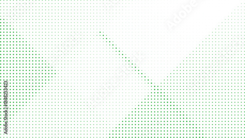 Soft green halftone gradient background for eco branding, clean layouts, modern posters, abstract design vector illustration
