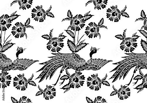 Bird motifs for various motifs, inspiration for Indonesian batik motifs