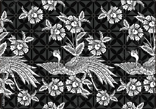 Bird motifs for various motifs, inspiration for Indonesian batik motifs