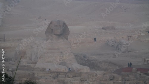 Cairo,Egypt - December 3, 2025: The Great Sphinx of Giza