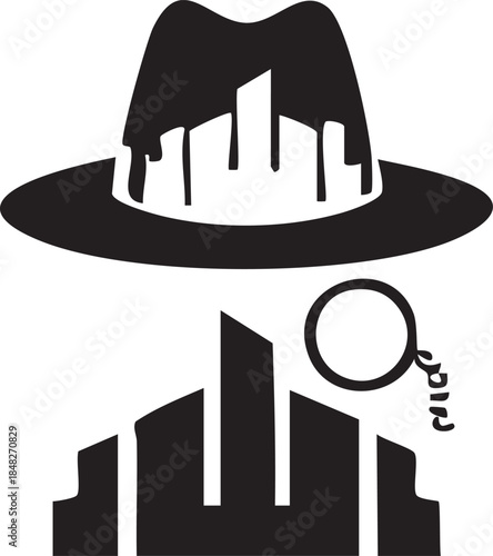 A man in a vintage fedora and black business clothing showcases retro style with this felt headwear accessory, isolated as a classic fashion object for men