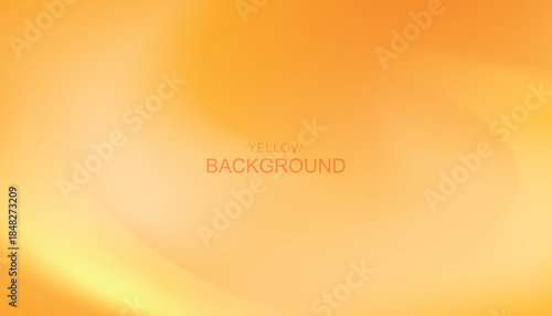 Yellow abstract background. Colorful smooth light lines background.